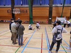 羽村市内のボッチャの大会