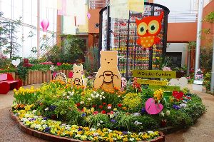 季節展示「早春の庭」画像