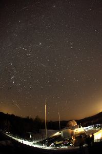 ふたご座流星群観望会画像