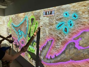 デジタル恐竜化石発掘体験画像