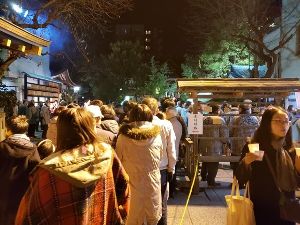 鳥越神社　初詣画像
