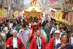 魚津神社祭礼画像