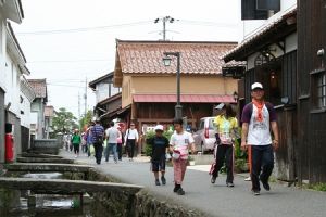 倉吉市　白壁土蔵群周辺の様子