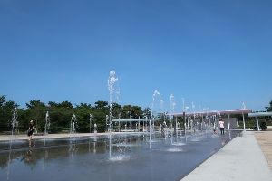 浜寺公園噴水画像