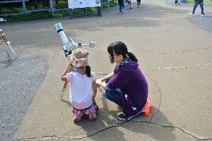 昼間の星空観察会 ～太陽を観察しよう！～画像