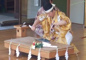 新穀感謝祭・庖丁式奉納（旧新嘗祭）画像