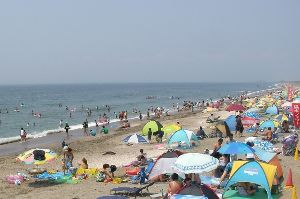 【海水浴】富津海水浴場