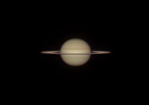 土星と秋の天体観望会画像