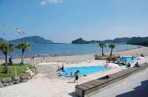 【海水浴】大堂津海水浴場 【海水浴】大堂津海水浴場