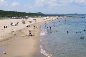 【海水浴】賀露みなと海水浴場 【海水浴】賀露みなと海水浴場