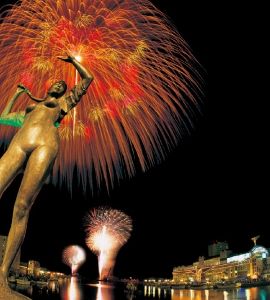 第23回　釧路大漁どんぱく　花火大会