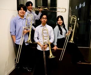 ビタミンコンサートVol.12　千葉県ゆかりの音大生によるトロンボーンカルテットコンサート画像