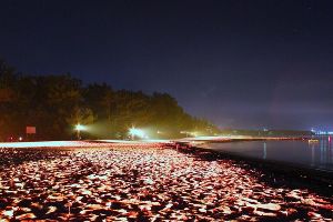 天橋立まち灯り　天橋立砂浜ライトアップ2026