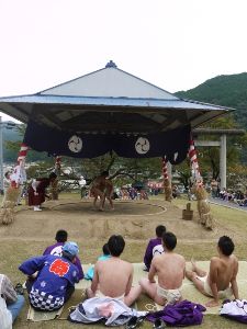 下阿田木神社例大祭画像