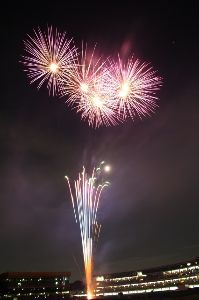 第46回たたら祭りフィナーレ花火