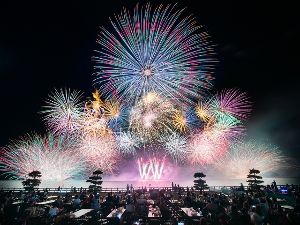 なめがたの湖上花火大会サンセットフェスタIN天王崎2026