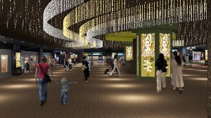 天神地下街「施設開業50周年記念イルミネーション」