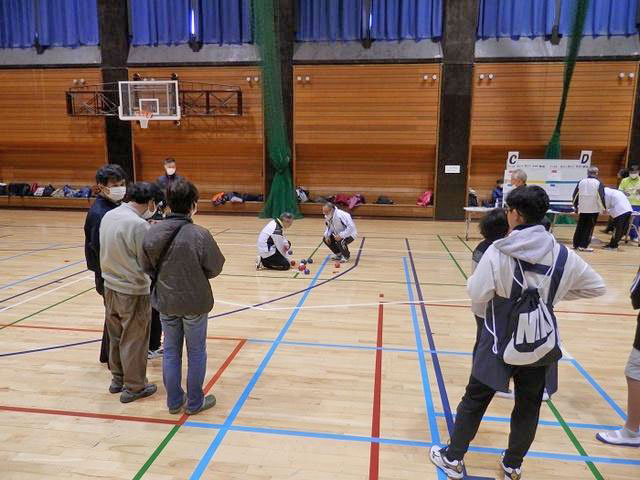 羽村市内のボッチャの大会