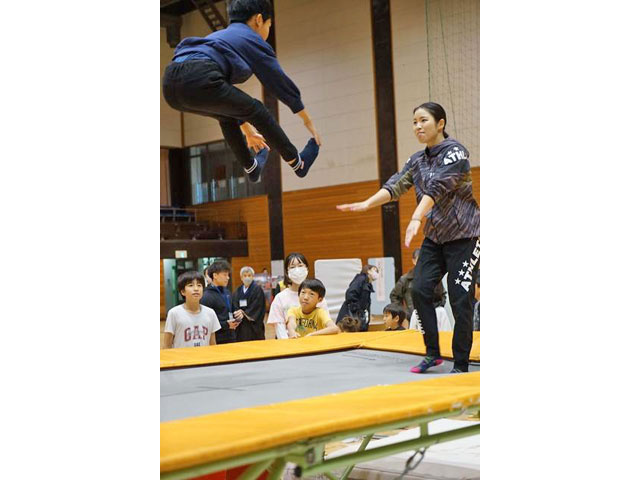 色々なスポーツが体験できるイベント