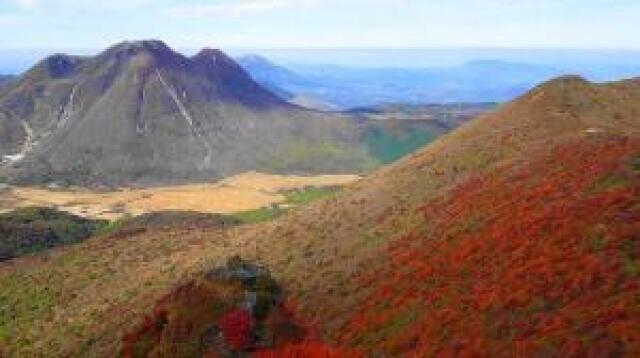 【紅葉・見ごろ】くじゅう連山