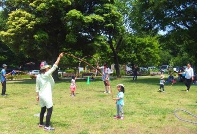 親子で遊びながら運動の楽しさを体験！