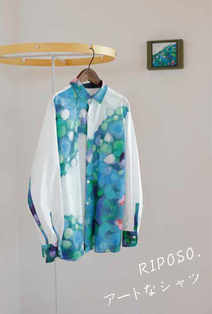 RIPOSO.アートなシャツ
