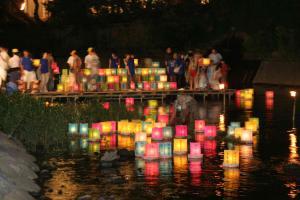 松川～灯籠の流れ花火大会
