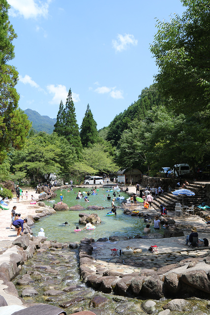 【プール】山国川源流河川プール