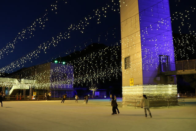 イルミネーションinコアやまくに