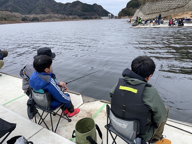 令和7年度竜門ダムワカサギ釣り大会