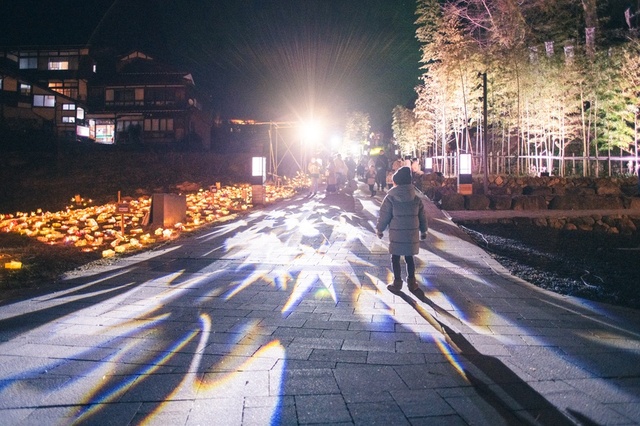 長門湯本温泉「音信川うたあかり2026」