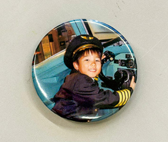 第1弾！オリジナル缶バッジベント　 科学館エアポート 特別開放！