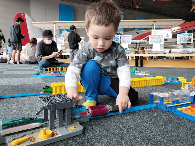 思いっきり！ プラレールであそぼう！